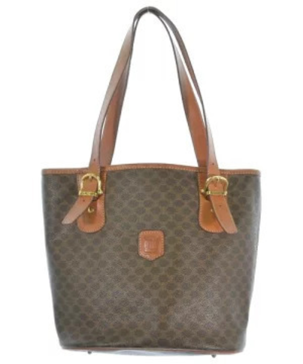 Celine Tote Bag All Over Pattern Brown